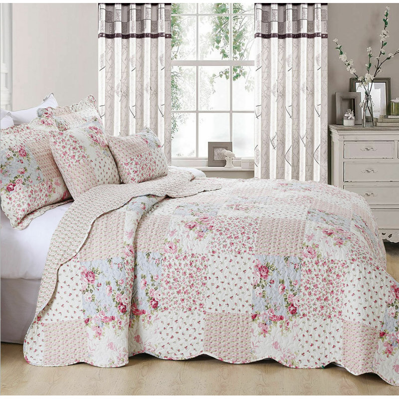 Lily Manor Maron Bedspread Set with Pillow Sham & Reviews Wayfair.co.uk